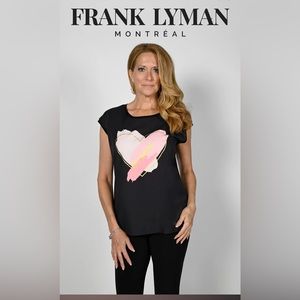 FRANK LYMAN NWOT black top. Size M